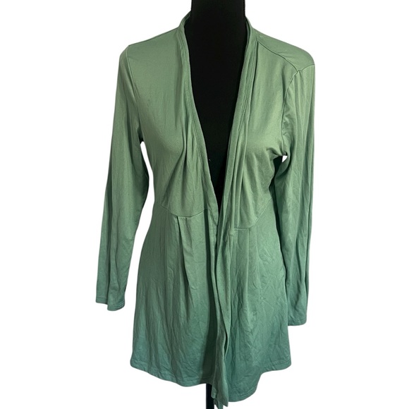 Muk Luks Green Women's Cardigan - Picture 1 of 3
